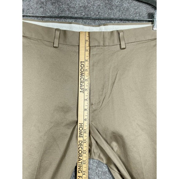 J Crew Ludlow Slim Chino Pants Mens Size 34x32 Light‎ Brown Straight Leg - Picture 8 of 11